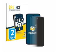 BROTECT Láminas de Privacidad para Google Pixel 9a | 2 Unidades Anti-Spy Protección Pantalla Made in Germany Anti-Espía Privacy Película Protección