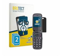 BROTECT Láminas de Privacidad para Panasonic KX-TU550 | 2 Unidades Anti-Spy Protección Pantalla Made in Germany Anti-Espía Privacy Película Protección