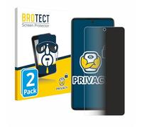 BROTECT Láminas de Privacidad para Samsung Galaxy A52 | 2 Unidades Anti-Spy Protección Pantalla Made in Germany Anti-Espía Privacy Película Protección