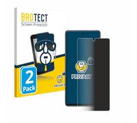 BROTECT Láminas de Privacidad para Samsung Galaxy S20 FE 5G | 2 Unidades Anti-Spy Protección Pantalla Made in Germany Anti-Espía Privacy Película Protección