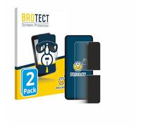 BROTECT Láminas de Privacidad para Samsung Galaxy Z Flip 7 FE | 2 Unidades Anti-Spy Protección Pantalla Made in Germany Anti-Espía Privacy Película Protección
