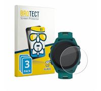 BROTECT Protector Cristal Templado para Garmin Forerunner 170 Music Protección Pantalla (3 Unidades) Dureza 9H