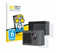 BROTECT Protector Pantalla Anti-Reflejos para Akaso Brave 4 Pro (6 Unidades) Película Mate Anti-Huellas