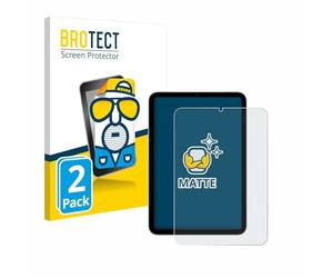 BROTECT Protector Pantalla Anti-Reflejos para Apple iPad Mini 7 WiFi 2024 (2 Unidades) Película Mate Anti-Huellas