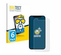 BROTECT Protector Pantalla Anti-Reflejos para Apple iPhone 12/12 Pro (6 Unidades) Película Mate Anti-Huellas