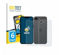 BROTECT Protector Pantalla Anti-Reflejos para Apple iPhone 17e (Frontal+Trasero) (6 Unidades) Película Mate Anti-Huellas