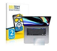 BROTECT Protector Pantalla Anti-Reflejos para Apple MacBook Pro 16" 2019 (Touch Trackpad) (2 Unidades) Película Mate Anti-Huellas