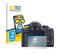 BROTECT Protector Pantalla Anti-Reflejos para Canon EOS 850D (2 Unidades) Película Mate Anti-Huellas