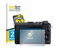BROTECT Protector Pantalla Anti-Reflejos para Canon EOS M6 (2 Unidades) Película Mate Anti-Huellas