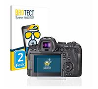 BROTECT Protector Pantalla Anti-Reflejos para Canon EOS R6 (2 Unidades) Película Mate Anti-Huellas