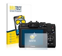 BROTECT Protector Pantalla Anti-Reflejos para Canon PowerShot G16 (2 Unidades) Película Mate Anti-Huellas