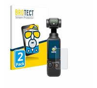 BROTECT Protector Pantalla Anti-Reflejos para DJI Osmo Pocket 3 (2 Unidades) Película Mate Anti-Huellas