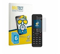 BROTECT Protector Pantalla Anti-Reflejos para Fritz!Fon M3 (6 Unidades) Película Mate Anti-Huellas