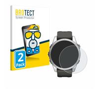 BROTECT Protector Pantalla Anti-Reflejos para Garmin Fenix 7S Pro Solar (42 mm) (2 Unidades) Película Mate Anti-Huellas