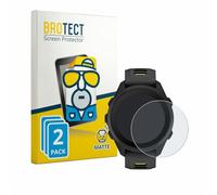 BROTECT Protector Pantalla Anti-Reflejos para Garmin Forerunner 170 (2 Unidades) Película Mate Anti-Huellas