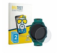BROTECT Protector Pantalla Anti-Reflejos para Garmin Forerunner 170 Music (2 Unidades) Película Mate Anti-Huellas
