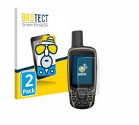 BROTECT Protector Pantalla Anti-Reflejos para Garmin GPSMAP 65s (2 Unidades) Película Mate Anti-Huellas