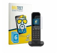 BROTECT Protector Pantalla Anti-Reflejos para Gigaset CL390 (6 Unidades) Película Mate Anti-Huellas
