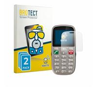 BROTECT Protector Pantalla Anti-Reflejos para Gigaset GL395 (2 Unidades) Película Mate Anti-Huellas