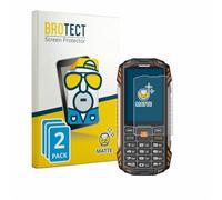 BROTECT Protector Pantalla Anti-Reflejos para Hammer H Power Plus LTE (2 Unidades) Película Mate Anti-Huellas