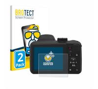 BROTECT Protector Pantalla Anti-Reflejos para Kodak Pixpro AZ405 (2 Unidades) Película Mate Anti-Huellas