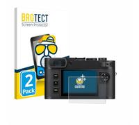 BROTECT Protector Pantalla Anti-Reflejos para Leica M EV1 (2 Unidades) Película Mate Anti-Huellas