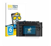 BROTECT Protector Pantalla Anti-Reflejos para Leica M EV1 (6 Unidades) Película Mate Anti-Huellas