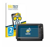 BROTECT Protector Pantalla Anti-Reflejos para Lowrance HOOK Reveal 9 (2 Unidades) Película Mate Anti-Huellas