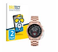 BROTECT Protector Pantalla Anti-Reflejos para Michael Kors Access Bradshaw 2 (2 Unidades) Película Mate Anti-Huellas