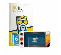 BROTECT Protector Pantalla Anti-Reflejos para My Arcade Atari Gamestation Go Portable (6 Unidades) Película Mate Anti-Huellas