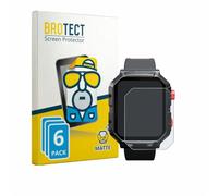 BROTECT Protector Pantalla Anti-Reflejos para My Play Watch ATA-BA1-01 (6 Unidades) Película Mate Anti-Huellas