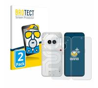 BROTECT Protector Pantalla Anti-Reflejos para Nothing Phone (2a) (Frontal+Trasero) (2 Unidades) Película Mate Anti-Huellas
