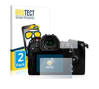 BROTECT Protector Pantalla Anti-Reflejos para Panasonic Lumix DC-G9 (2 Unidades) Película Mate Anti-Huellas