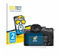 BROTECT Protector Pantalla Anti-Reflejos para Sony Alpha 7 IV (2 Unidades) Película Mate Anti-Huellas