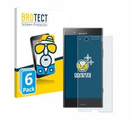 BROTECT Protector Pantalla Anti-Reflejos para Sony Xperia XZ1 Compact (6 Unidades) Película Mate Anti-Huellas