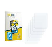 BROTECT Protector Pantalla Anti-Reflejos para TC Electronic POLYTUNE 3 Noir (6 Unidades) Película Mate Anti-Huellas