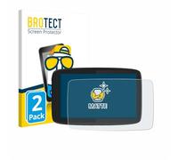 BROTECT Protector Pantalla Anti-Reflejos para TomTom GO Camper Tour (2 Unidades) Película Mate Anti-Huellas