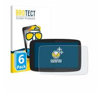 BROTECT Protector Pantalla Anti-Reflejos para TomTom GO Camper Tour (6 Unidades) Película Mate Anti-Huellas