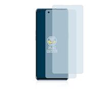 BROTECT Protector Pantalla Completa Mate para Oppo Reno 6 Pro 5G (Snapdragon) (2 Unidades) 3D Curvo Película Protectora