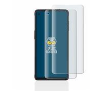 BROTECT Protector Pantalla Completa Mate para Samsung Galaxy XCover Pro (2 Unidades) 3D Curvo Película Protectora