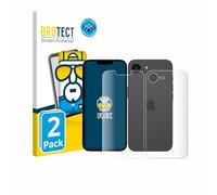 BROTECT Protector Pantalla Completa para Apple iPhone 17e (Frontal+Trasero) 2 Unidades - 3D Curvo