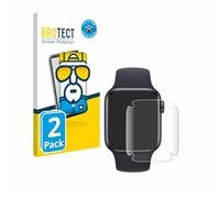 BROTECT Protector Pantalla Completa para Apple Watch SE 2022 (40 mm) 2 Unidades - 3D Curvo