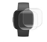 BROTECT Protector Pantalla Completa para Fitbit Sense 2 (2 Unidades) 3D Curvo