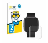 BROTECT Protector Pantalla Completa para Fitbit Versa 2 (2 Unidades) 3D Curvo