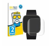 BROTECT Protector Pantalla Completa para Fitbit Versa 2 Special Edition (2 Unidades) 3D Curvo