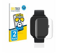 BROTECT Protector Pantalla Completa para Huami Amazfit Bip U/Pro (2 Unidades) 3D Curvo