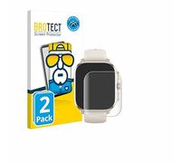 BROTECT Protector Pantalla Completa para Huami Amazfit Cheetah (Square) 2 Unidades - 3D Curvo