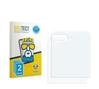 BROTECT Protector Pantalla Completa para Motorola Razr 70 Ultra (Pantalla trasera) 2 Unidades - 3D Curvo