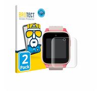 BROTECT Protector Pantalla Completa para TCL Movetime Kids Watch MT46 2 Unidades - 3D Curvo