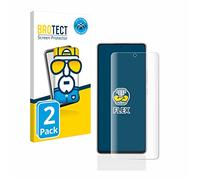 BROTECT Protector Pantalla Completa para Xiaomi Redmi Note 12 Pro 4G (case-friendly) (2 Unidades) 3D Curvo